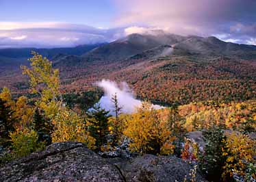 Photoshop for Photographers workshop - Adirondack mountains fine art print of the peaks from Mount Jo, New York state
