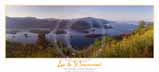 Lake George posters - The Narrows of Lake George panoramic poster - Adirondack poster