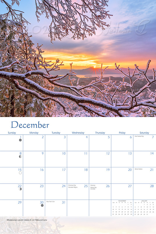 Lake Calendar 2024 Lake Wall Calendar Lake